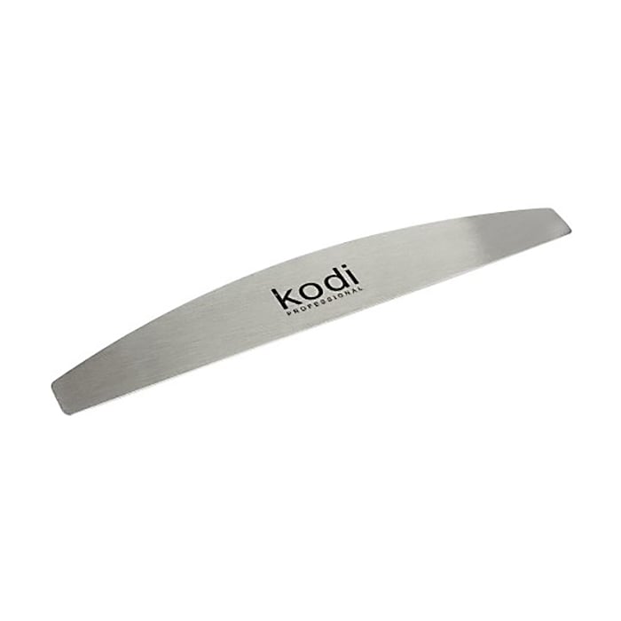 Металева основа Kodi Professional до пилки для нігтів у формі півмісяць, 180*30 мм